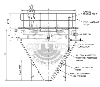 Design Clarifier Cylinder