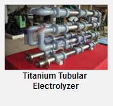 Titanium Tubular Electrolyzer