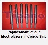 Replacement of our Electrolyzers in Cruise Ship