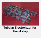 Tubular Electrolyzer for Naval Ship