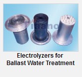 Electrolyzer for Ballast Water Threatment