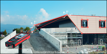 Leica DISTO S910 - Measure from point to point