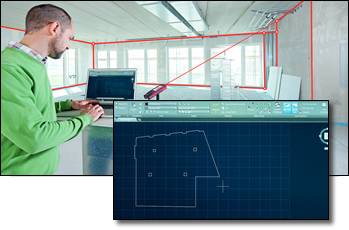 Leica DISTO S910 - Real-time transfer of point data 