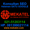 SEO GOOGLE, mekatel.com 081399021114