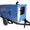 Genset dengan trailer