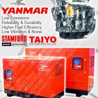 Jual YANMAR Genset Silent 10 Kva