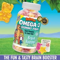 L' il Critters Omega 3 Gummy Fish Promotes Developing Brains The NutrientsThe Children Need for