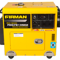 Genset Firman FDG 7810SE2 5000 Watt ( Type Silence) Manual/ ATS