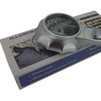 Pocket Magnifier with LED light Model ML750