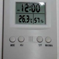 Thermometer Hygro and Clock KK-202