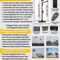 PJU SOLAR CELL 40W LVD