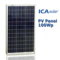 ICASolar® Panel Surya 100Wp