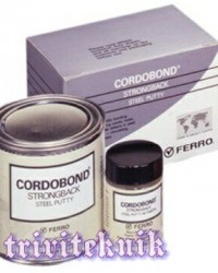 Ferro Cordobond 25-810020, 1 lb Steel Putty, Parts A & B, Moldable