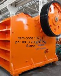 jual alat sprepart terima servis stone crusher jaw crusher 0813 2006 6151