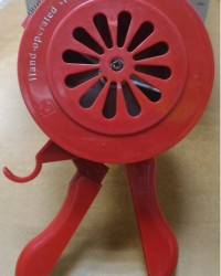 Handcrank plastic Siren,Emergency Alarm sirine,