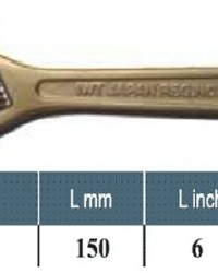 kunci inggris 6 inch,Adjustable wrench iwt 150mm