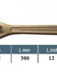 Adjustable Wrench 300mm,kunci inggris 12inch