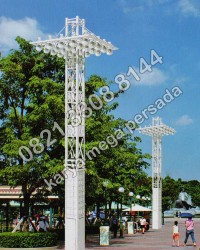 TIANG LAMPU TAMAN MODERN SERIE MPGT-053-2017