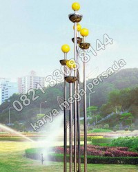 TIANG LAMPU TAMAN MODERN SERIE MPGT-054-2017