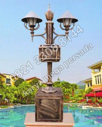 TIANG LAMPU TAMAN MODERN SERIE MPGT-058-2017