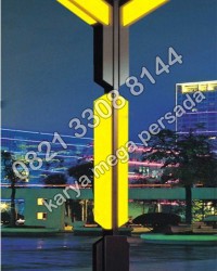 TIANG LAMPU TAMAN MODERN SERIE MPGT-081-2017