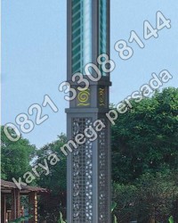 TIANG LAMPU TAMAN MODERN SERIE MPGT-088-2017