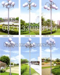 TIANG LAMPU TAMAN MODERN MINIMALIS H-25101 – H-25106 