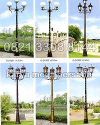 TIANG LAMPU TAMAN MODERN MINIMALIS G-24301 – G-24306 