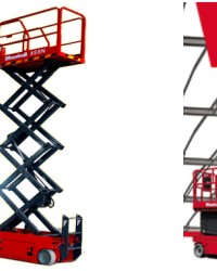 Pusat Harga Jual Scissor Lift | Manlift | Tangga Elektrik Mantall 12 Meter Baru Murah