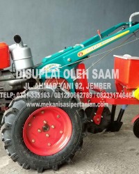 Implement Alat Tanam Jagung Ditarik Tractor Satu Jalur