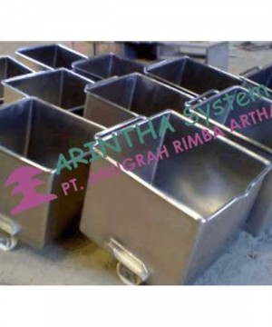 Meat Car, Euro Container Stainless Steel