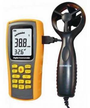 Alat Pengukur Kecepatan Angin Anemometer AMF028