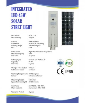 Pju All In One 45watt