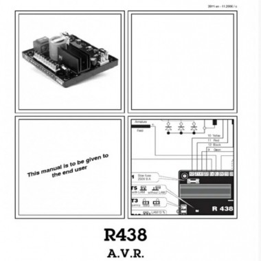 AVR R-438 BERGARANSI!!! PT. SKY GENSET