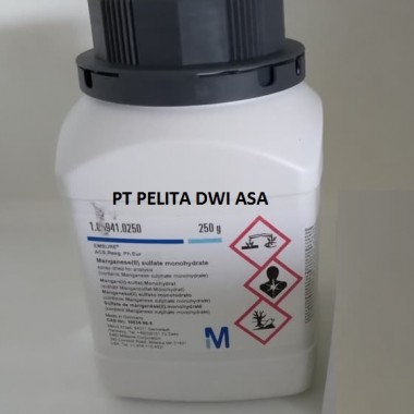 Manganese(II) - Mangan sulfate monohydrate 250 gr - MERCK 1.05941 PELITA DWI ASA