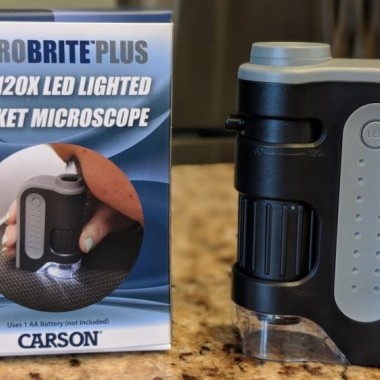 Mikroskop mini,carson pocket microscope led 120x zoom