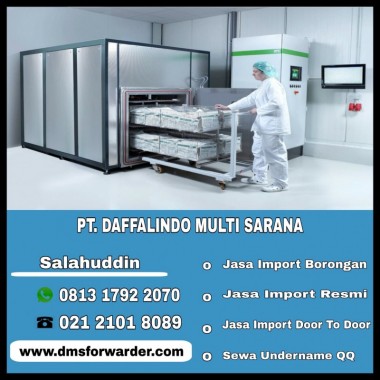 Jasa Import Plasma Sterilizer | 081317922070