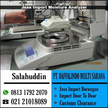 Jasa Import Moisture Analyzer | 081317922070