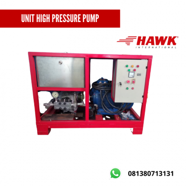 HAWK PLUNGER PUMP 500 BAR 41 LT/M | HIGH PRESSURE CLEANING | PT SOLUSI JAYA | 081380713131