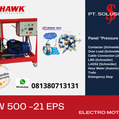 HAWK PLUNGER PUMP 500 BAR 21 LT/M | HIGH PRESSURE CLEANING | PT SOLUSI JAYA | 081380713131 | derry@s