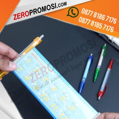 Souvenir Pulpen Kalender Promosi Logo Custom