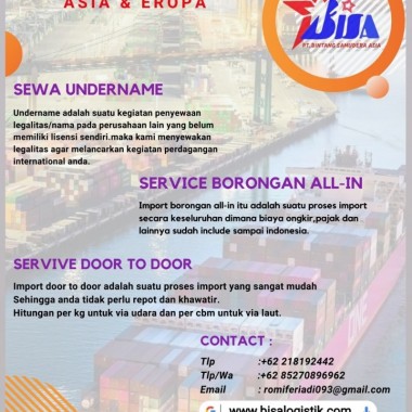 JASA IMPORT BORONGAN ALL-IN | BISA CARGO