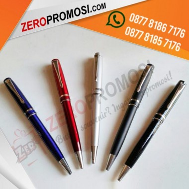 Souvenir Pulpen Besi Tipe 018 BP Promosi Custom Murah