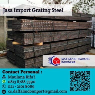 Jasa Import Grating Steel | Jasa Import Besi Baja | Undername Import Besi Baja