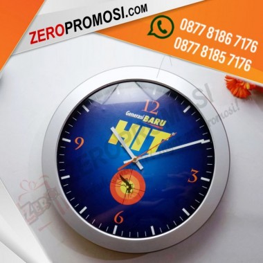 Jam Dinding Promosi Kode 3278 H Custom Murah Untuk Souvenir