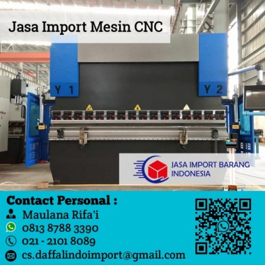 Jasa Import Mesin CNC | Jasa Import Mesin Bekas | 0813 8788 3390