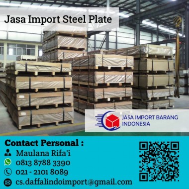 Jasa Import Steel Plate | Undername Import Besi Baja | 0813 8788 3390