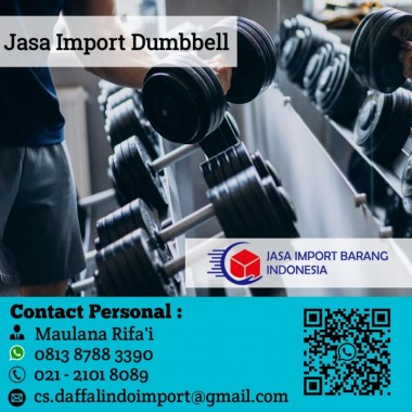 Jasa Import Dumbbell | Jasa Import Door to Door - 0813 8788 3390