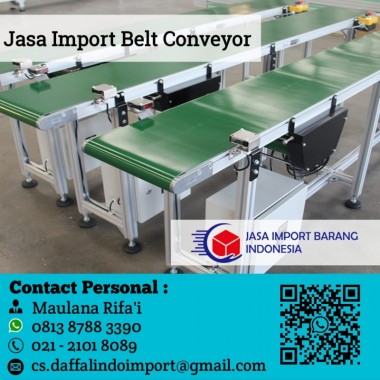 Jasa Import Belt Conveyor | Jasa Import Borongan