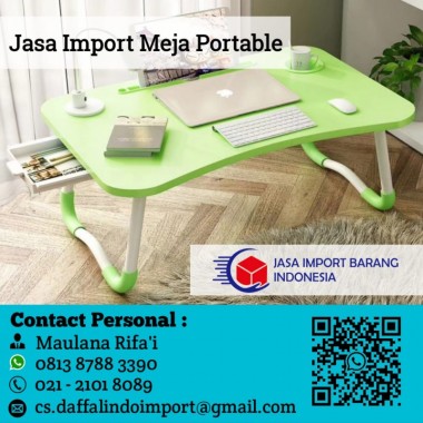 Jasa Import Meja Portable | Jasa Import Door to Door | 0813 8788 3390